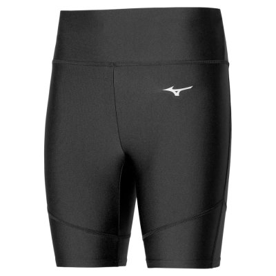 Mallas Mizuno Impulse Core Mid Mujer Negros - Chile M247TAQMVK